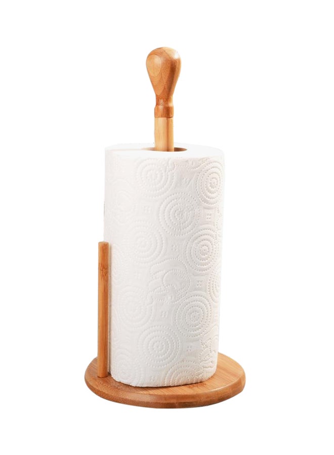 Tissue Roll Holder Brown 17x17x35centimeter